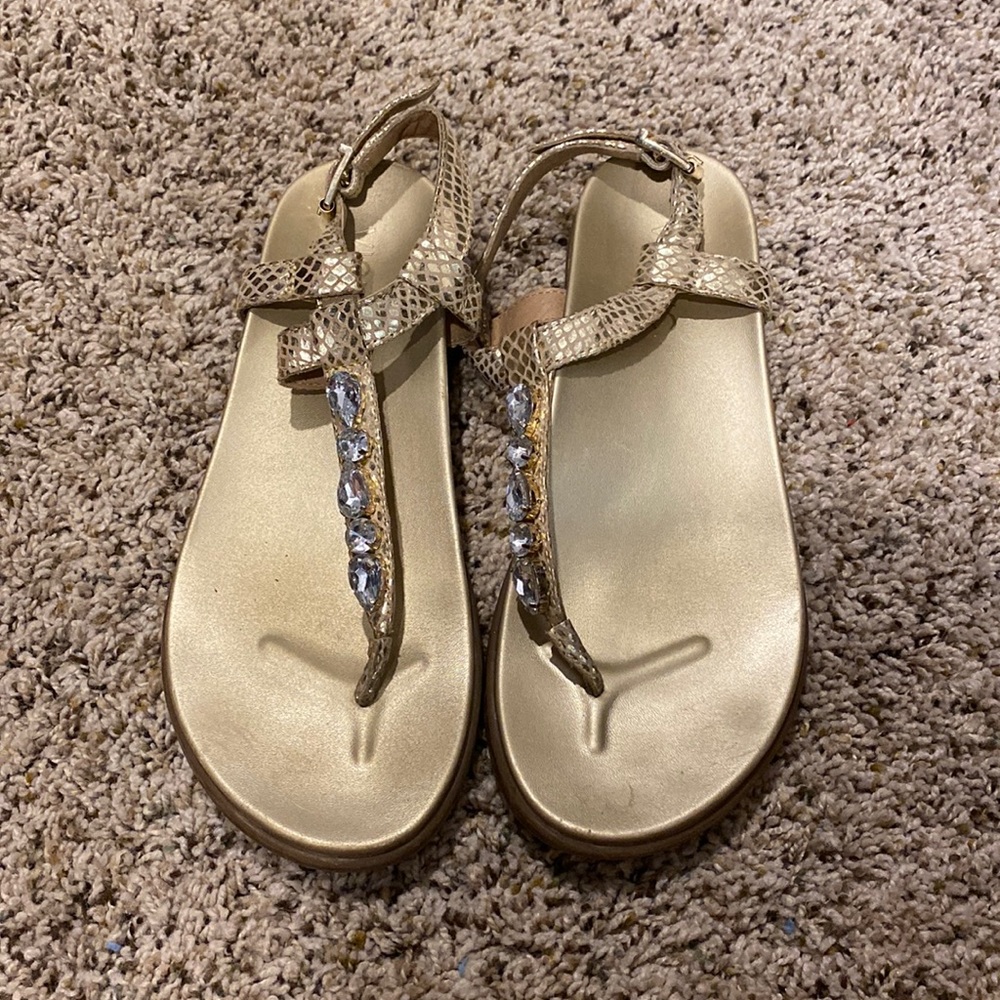 Vionic Gold Sandals